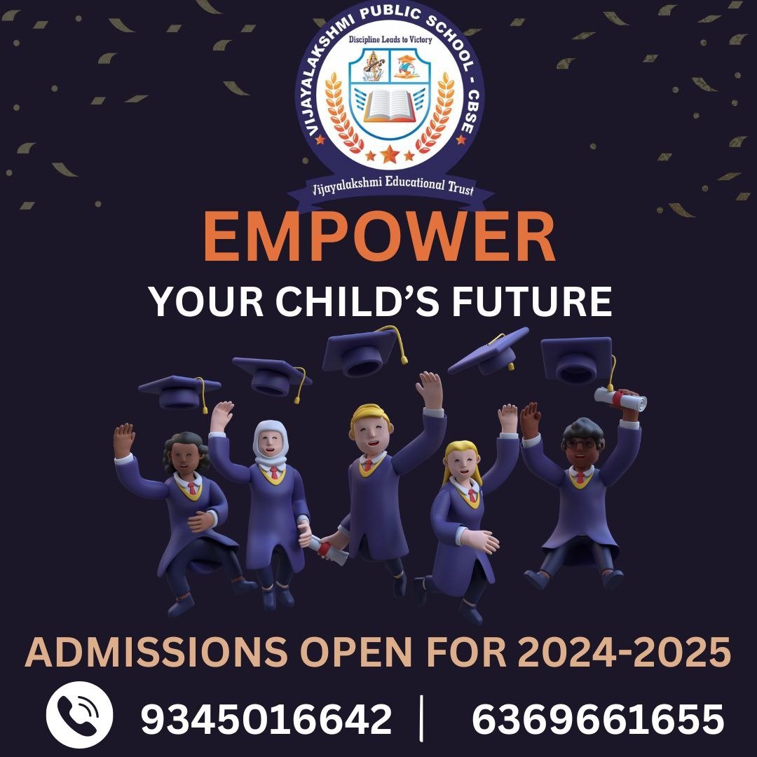 Academics — Vijayalakshmi Public School